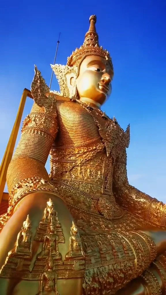 พระพุทธรูปองค์ใหญ่ วัดมงคลเทพ วัดสวย อันซีน ฉะเชิงเทรา