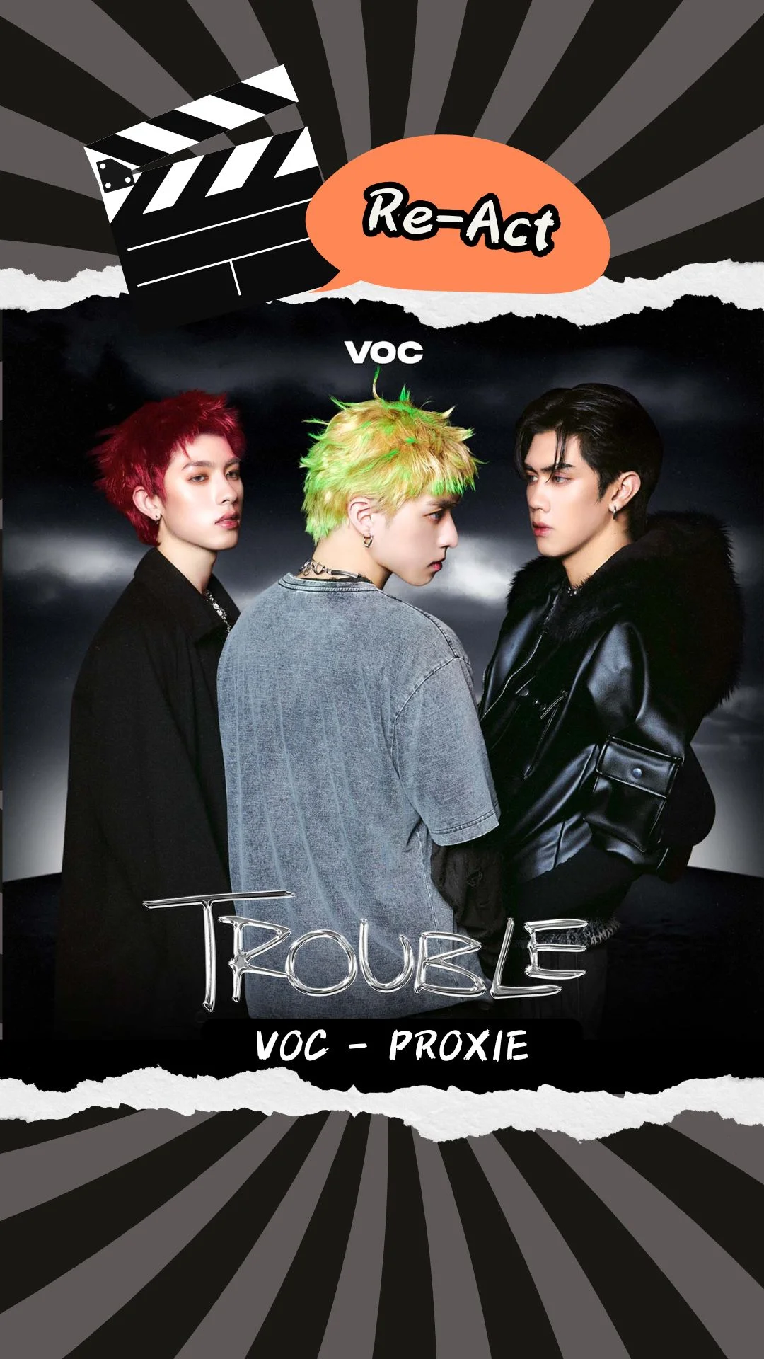 TROUBLE ซิงเกิลเดบิวต์ใหม่ของ VOC สาดความจึ้ง เขย่าวงการ T-pop