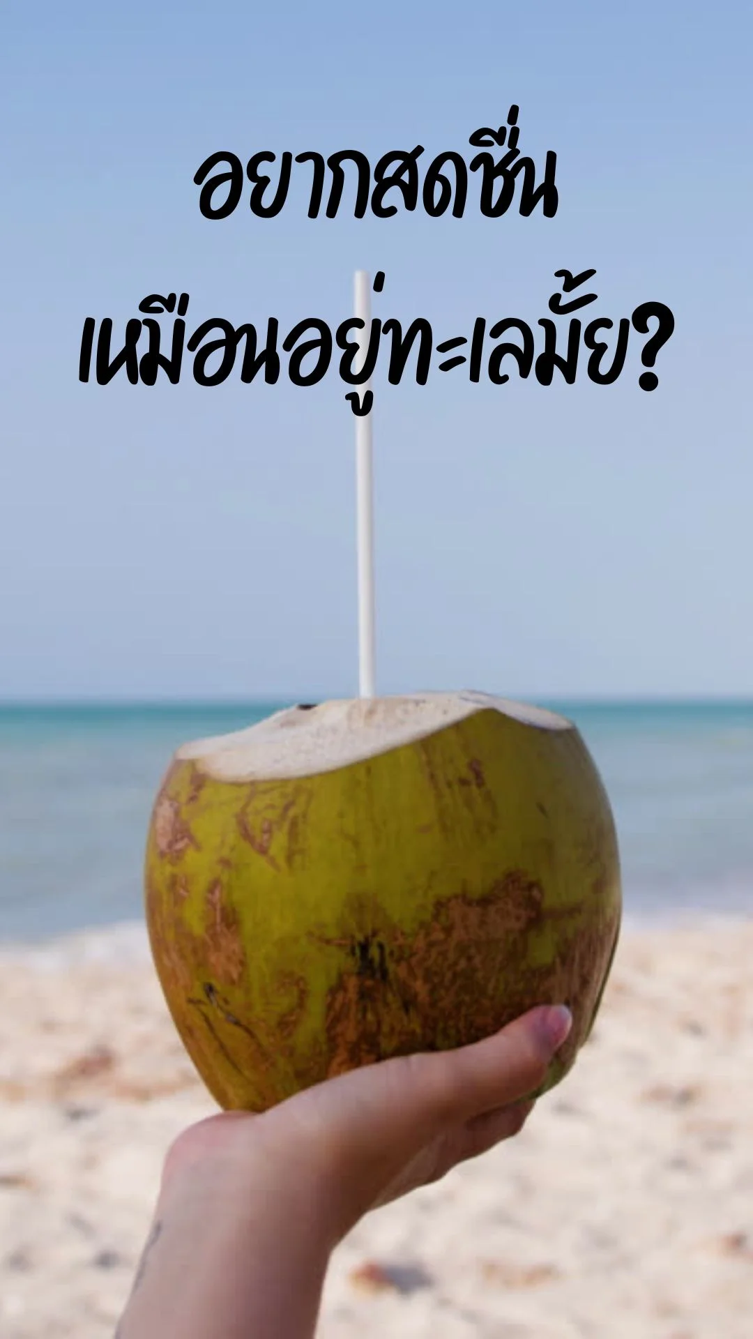 MaleeCoco น้ำมะพร้าว 100% สดชื่นเหมือนอยู่ทะเล ลองแล้วรักเลย!!! UGCAffiliate