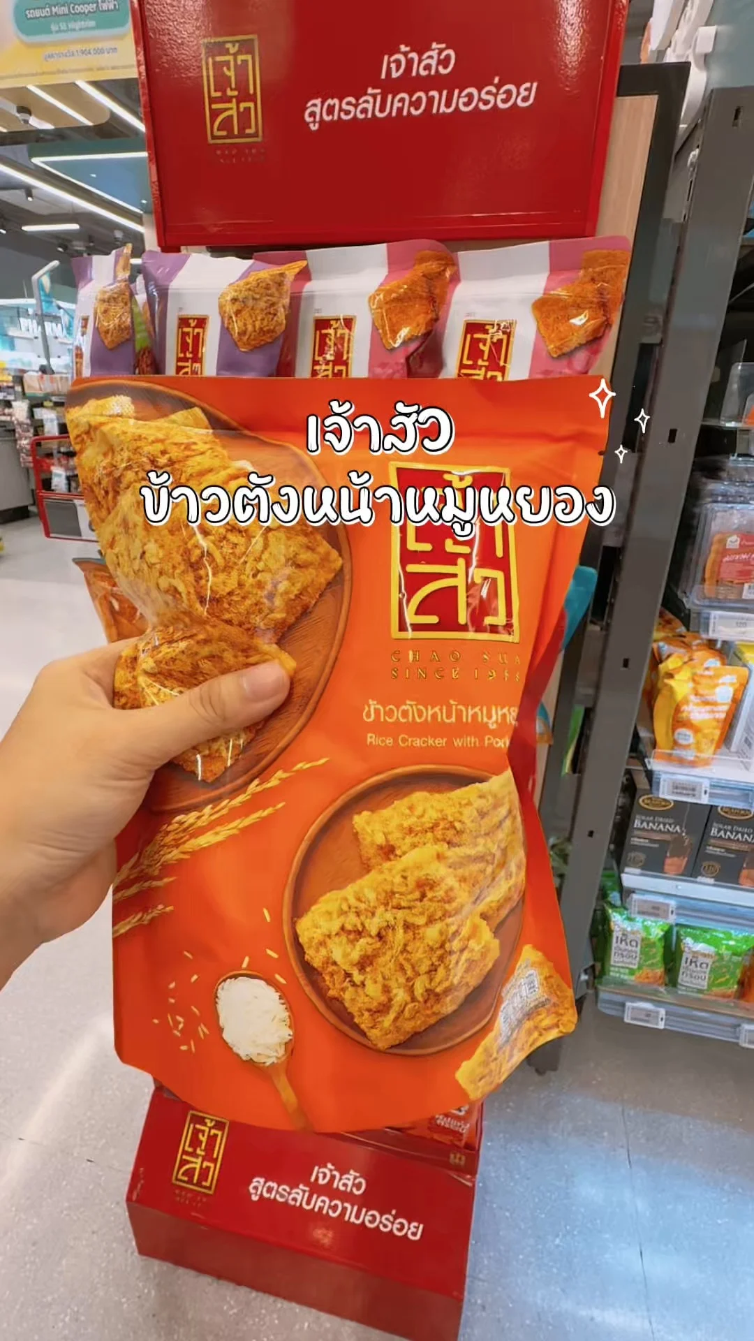 เจ้าสัว ข้าวตังหน้าหมูหยอง ของกินเล่นสุดอร่อย ช้อปโลตัสออนไลน์ Lotus's