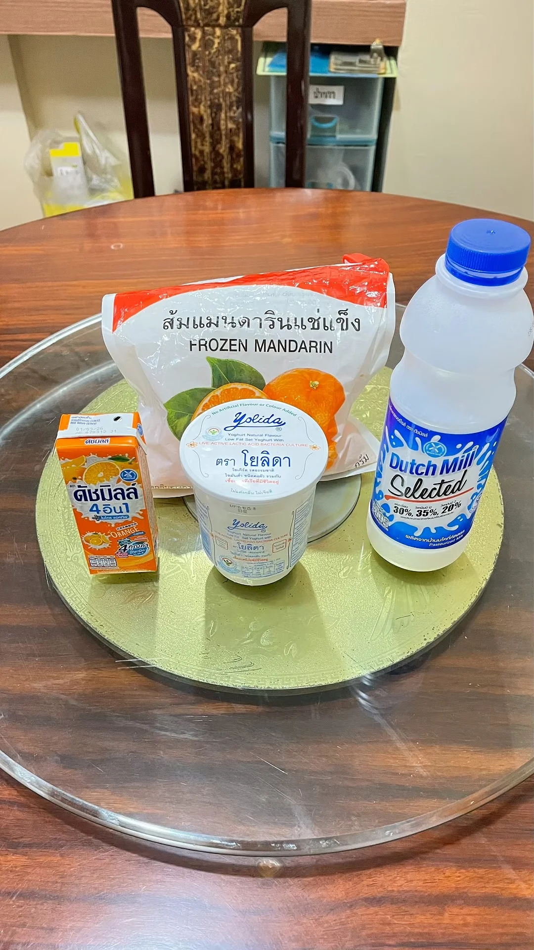 รีวิว การดื่ม โยลิดา สมูตตี้ปั่น รสส้ม