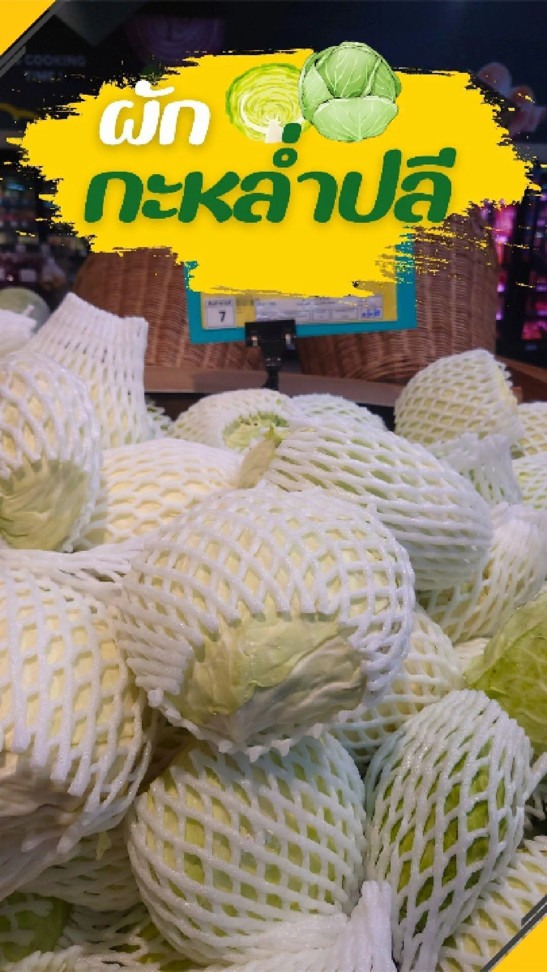 #UGCAffiliate กะหล่ำปลี กรอบ สดใหม่ ทุกวัน