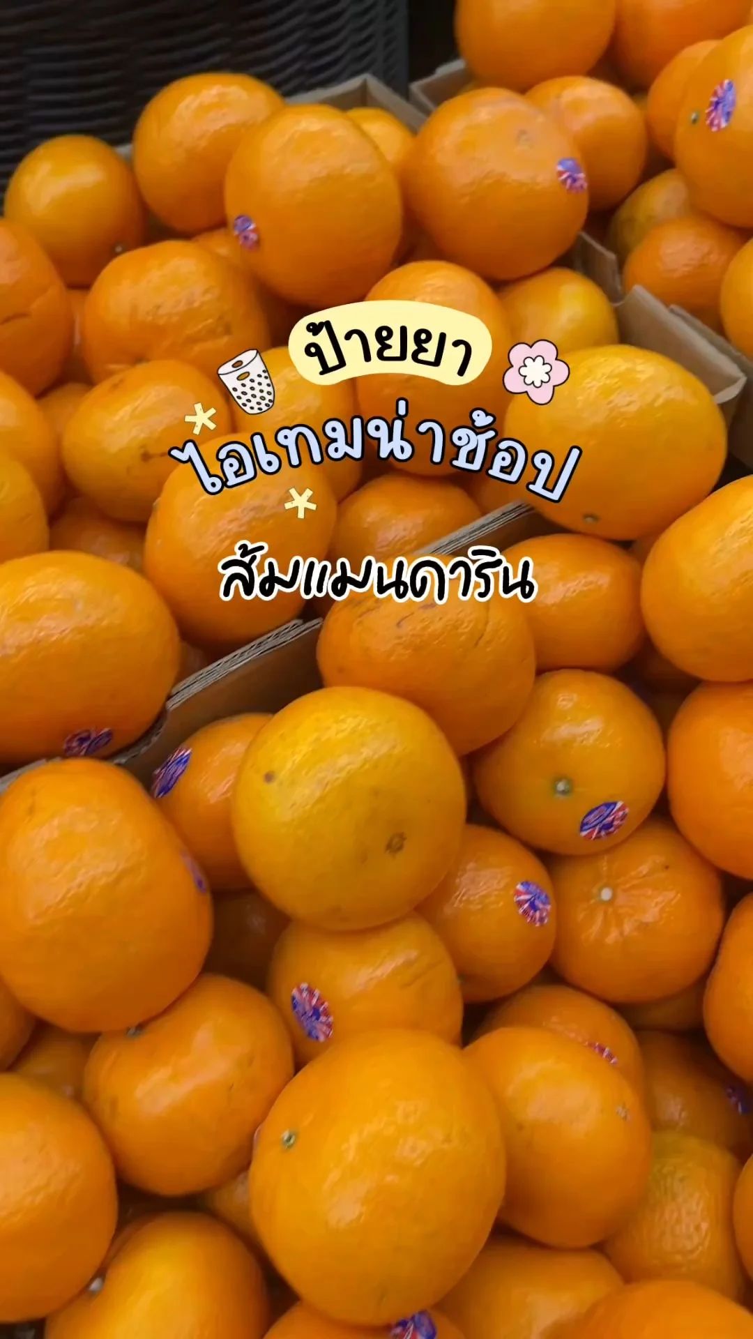 ไอเทมน่าช้อปโลตัส ผลไม้ ส้มแมนดาริน เปรี้ยวนิดๆหวานหน่อยๆ