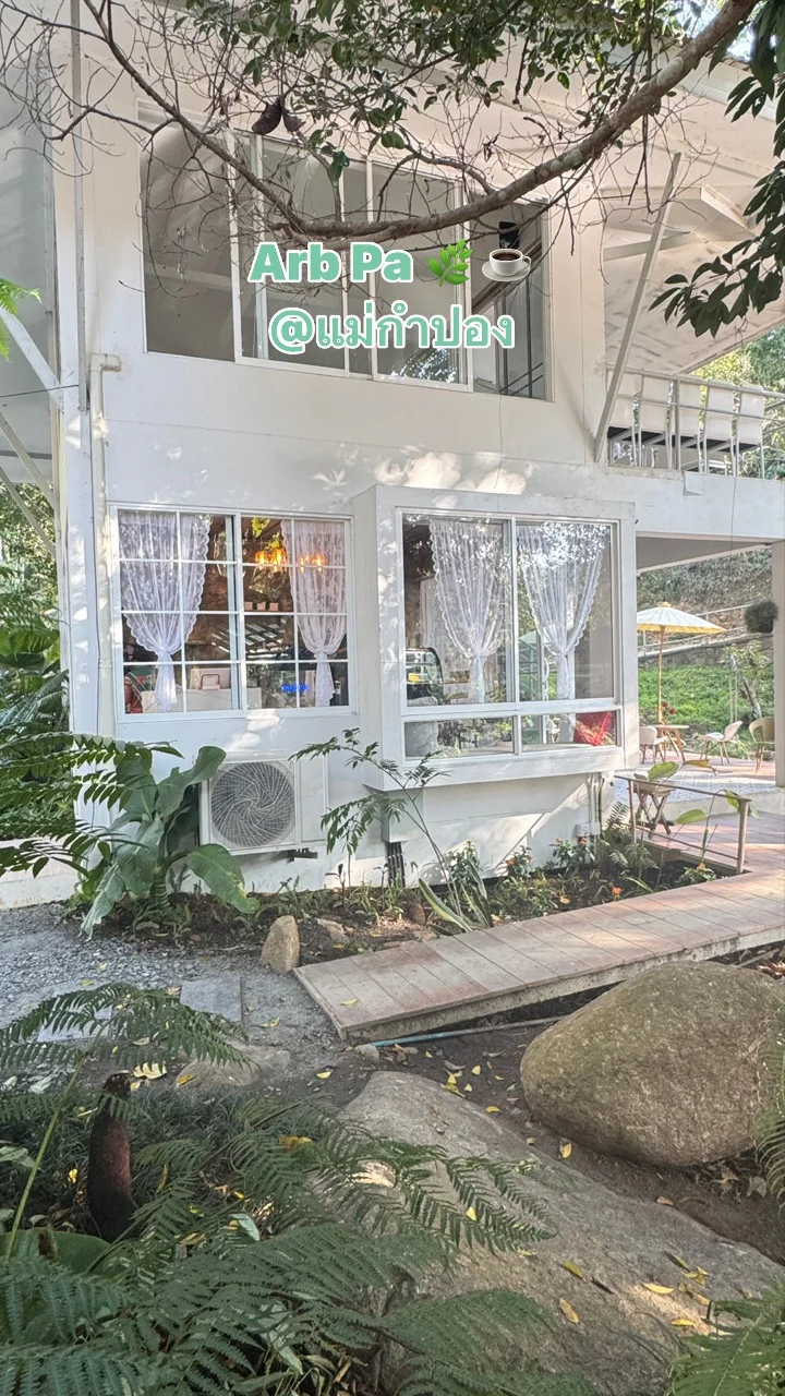 คาเฟ่ริมธาร Arb Pa แม่กำปอง ~ Good vibes มากกกก ☕️🌿