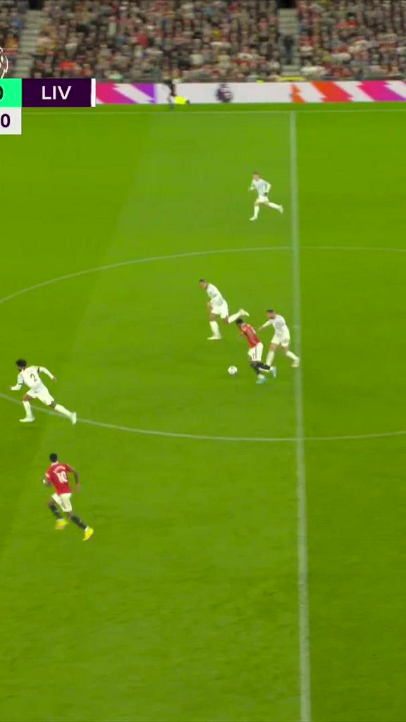 Marcus Rashford Goal Shot vs Liverpool