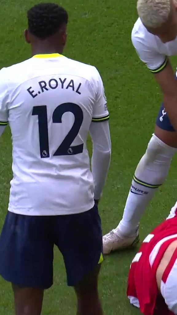 Tottenham Hotspur All 3 Red Card