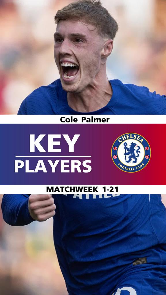 Key Player : โคล พาร์ลเมอร์ (Matchweek 1-21)
