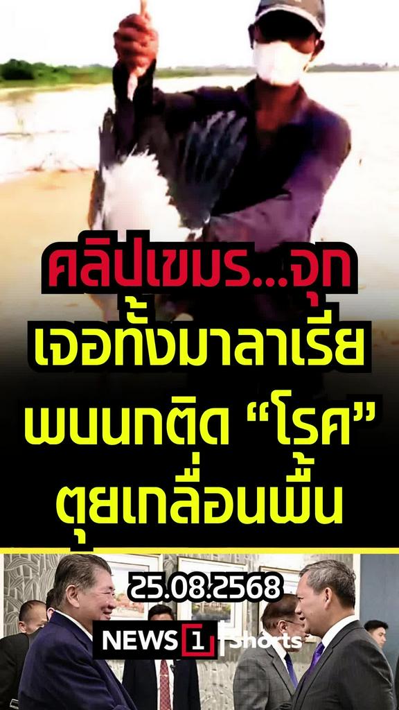 คลิปเขมร...จุก เจอทั้งมาลาเรีย พบนกติด "โรค" ตุยเกลื่อนพื้น