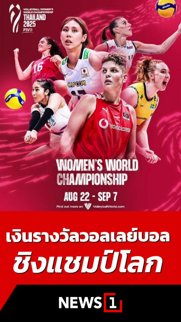 เงินรางวัลวอลเลย์บอลชิงแชมป์โลก