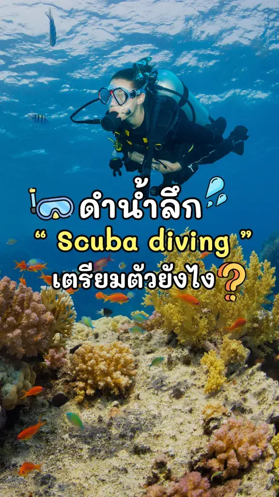 ดำน้ำลึก Scuba Diving เตรียมตัวยังไงบ้าง มาดูกัน!