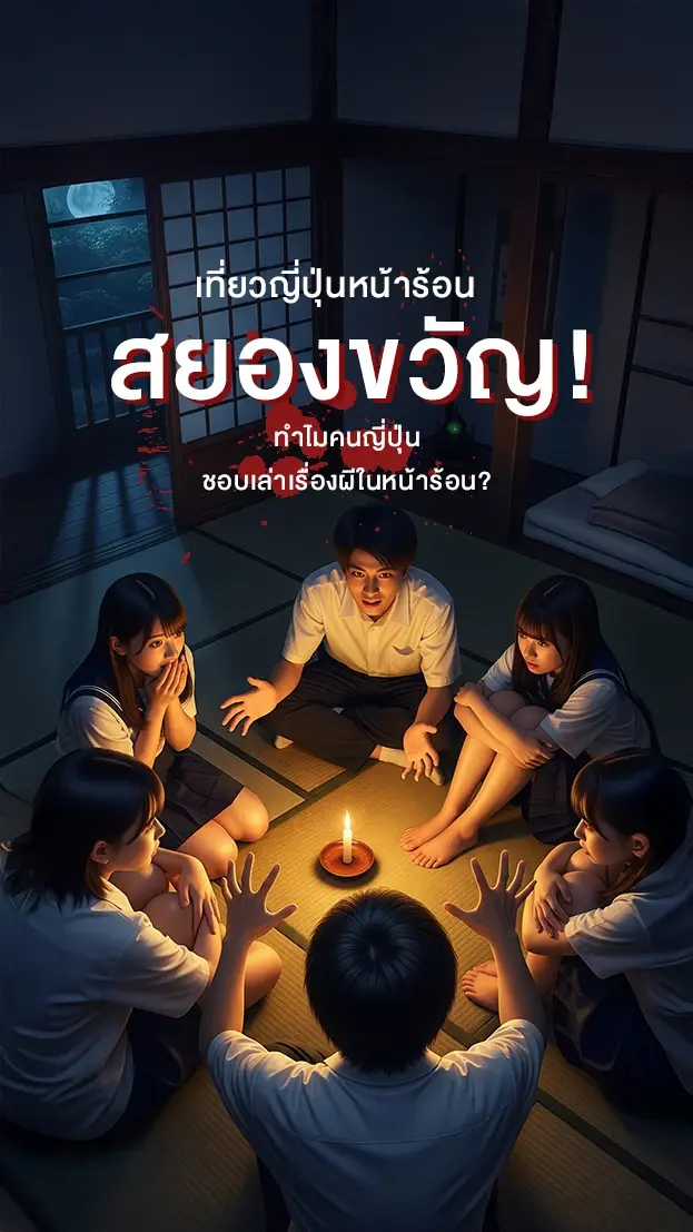 หน้าร้อนสยอง ทำไมคนญี่ปุ่น ชอบเล่าเรื่องผี ในหน้าร้อน