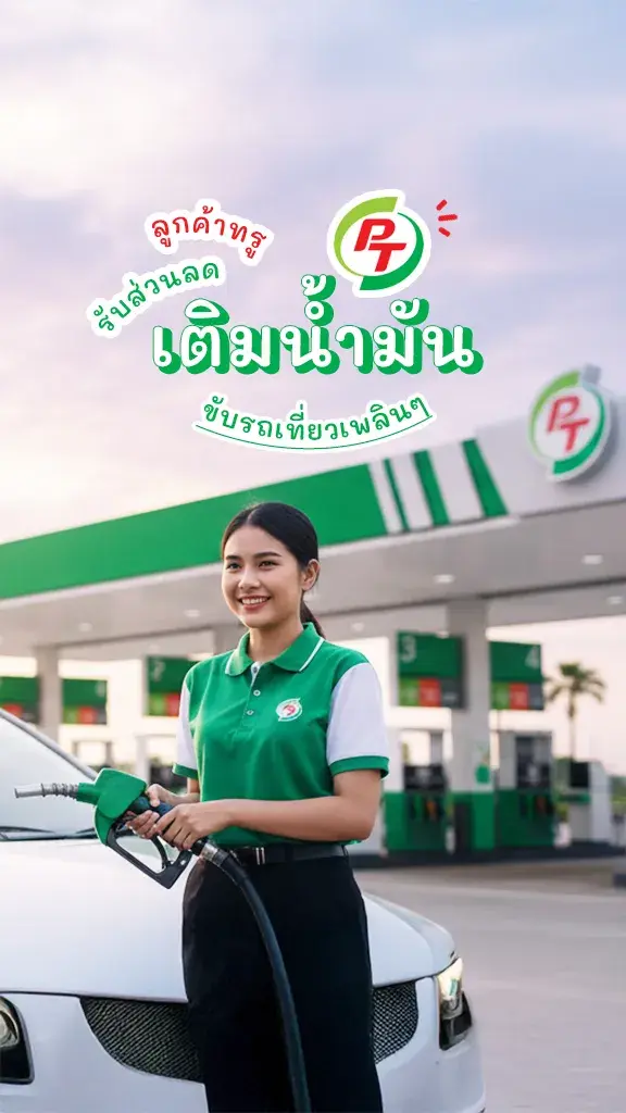 ลูกค้าทรู ส่วนลด เติมน้ำมัน ขับรถเที่ยวเพลินๆ
