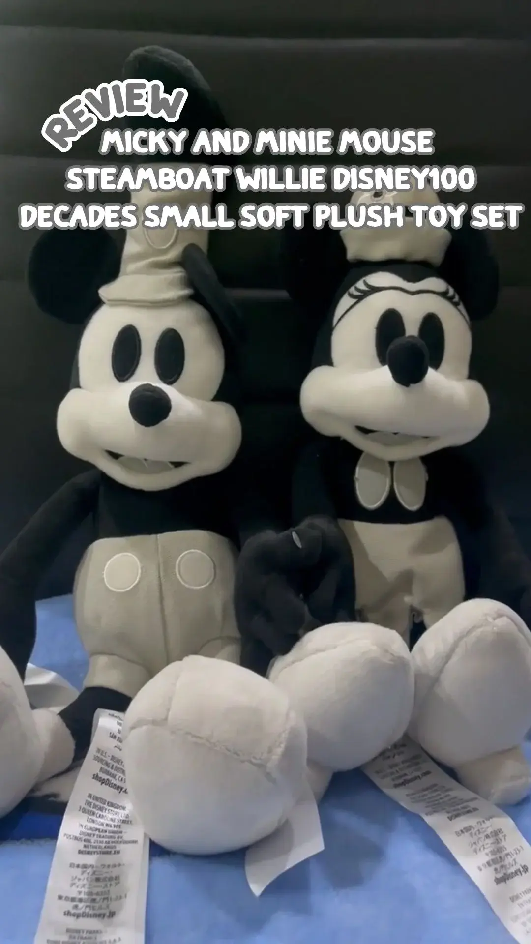 รีวิว Micky and Minie Mouse Steamboat Willie Disney100 ของสะสมมิกกี้ที่ต้องมี