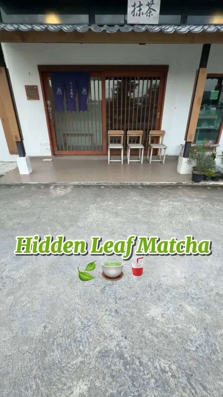 Hidden Leaf Matcha มัตจะคาเฟ่ ย่านวงแหวน-รามอินทรา