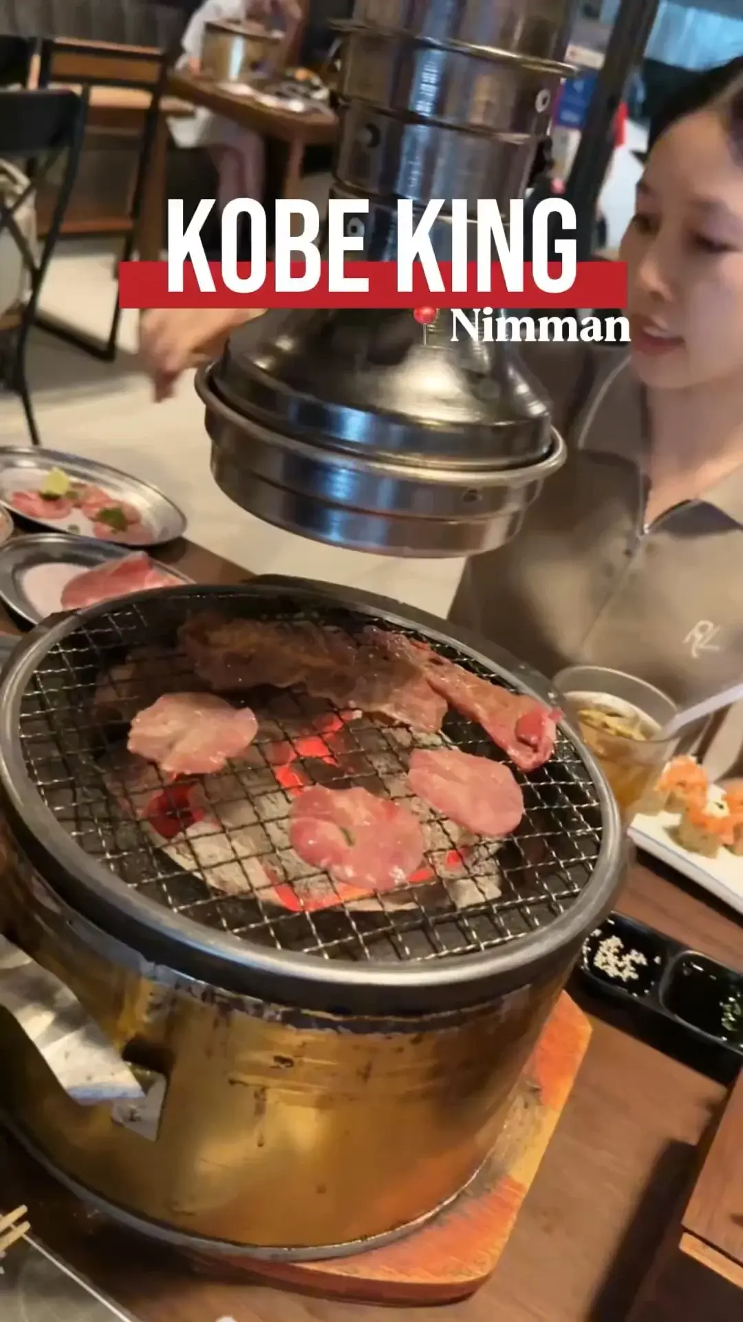 ชวนวิ่งไม่ว่าง ชวนกินเนื้อย่างว่างเสมอ😆เนื้อย่างโกเบคิงเด็ดมาก!