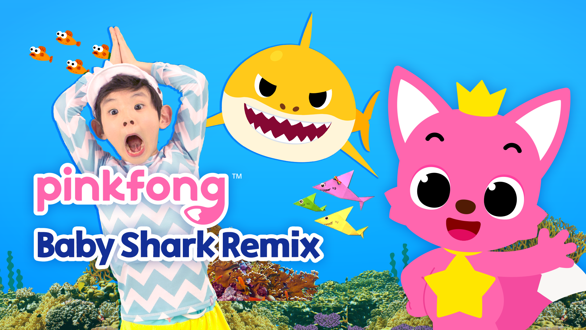 Pinkfong Baby Shark Remix